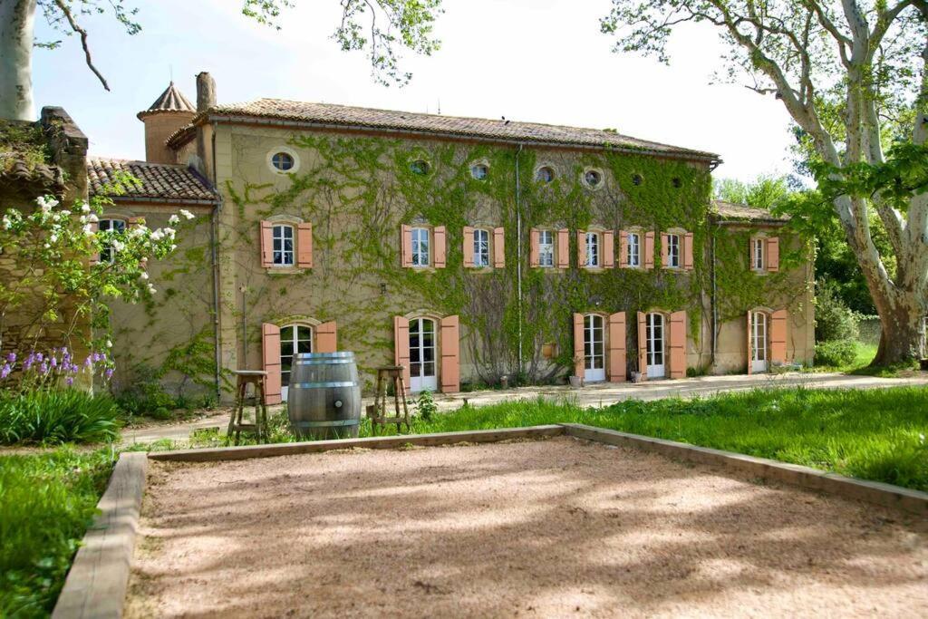 Chambres D'Hotes B&B - Chateau De Sienne Proche Avignon Orange Piscine Riviere Chusclan Exteriör bild