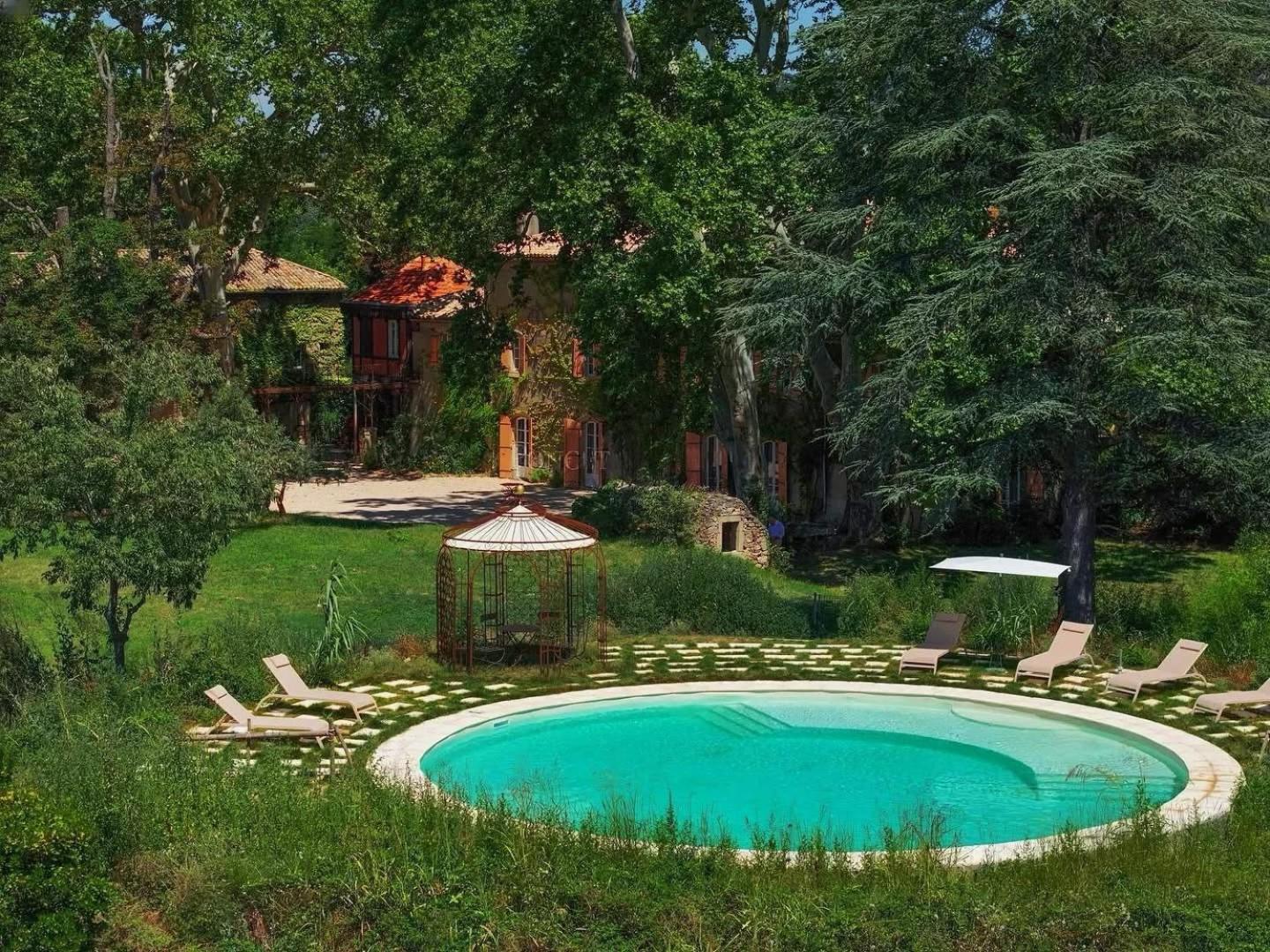 Chambres D'Hotes B&B - Chateau De Sienne Proche Avignon Orange Piscine Riviere Chusclan Exteriör bild